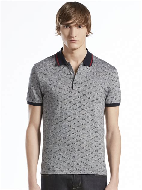 gucci mens polo shirts|men gucci polo sale.